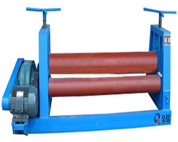 半自動卷板機
